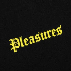 Pleasures Reality Hoodie - Black -Pleasures PLEASURES Reality Hoodie Black P22W063 BLACK 12 29 22 Feature DV 5