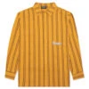 Pleasures Ruby Work Shirt - Mustard -Pleasures PLEASURES Ruby Work Shirt Mustard P21F016 MUSTARD 09 24 2021 01