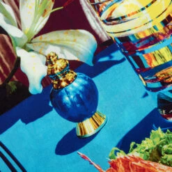 PLEASURES X Playboy Taste Button Down - Blue -Pleasures PLEASURES Taste Button Down Blue P22PB025 BLUE 09 14 22 Feature JP 5