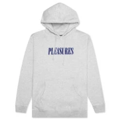 Pleasures Tickle Logo Hoodie - Heather Grey
