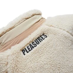 Pleasures X PLAYBOY BUNNY SHERPA ZIP UP JACKET -Pleasures PLEASURESBUNNYSHERPAZIPUPJACKETTANSP21PB006 3