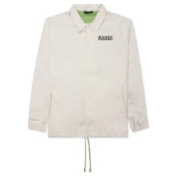Pleasures Bended Coach Jacket - Off White