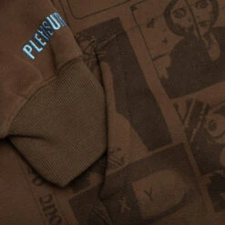 Pleasures Choices Hoodie - Brown -Pleasures Pleasures Choices Hoodie Brown P23SP021 BROWN 04 25 23 Feature VR 10