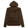 Pleasures Choices Hoodie - Brown -Pleasures Pleasures Choices Hoodie Brown P23SP021 BROWN 04 25 23 Feature VR