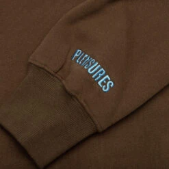 Pleasures Choices Hoodie - Brown -Pleasures Pleasures Choices Hoodie Brown P23SP021 BROWN 04 25 23 Feature VR 7