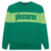 Pleasures Lighter Sweater - Green -Pleasures Pleasures Lighter Sweater Green P22F042 GREEN 11 10 22 Feature VR MG