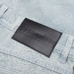 Pleasures Merit Denim Work Pant - Light Blue -Pleasures Pleasures Merit Denim Work Pant Light Blue P23SU030 BLUE 07 28 23 Feature KN 6