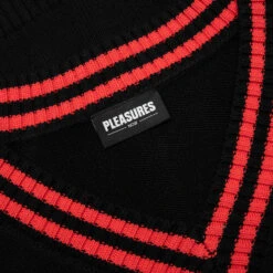 Pleasures Outpost Oversized Vest - Black -Pleasures Pleasures Outpost Oversized Vest Black P23SP011 BLACK 04 28 23 Feature JP 6