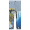 Pleasures Prelude Printed Denim Pant - Blue -Pleasures Pleasures Prelude Printed Denim Pant Blue P21W022 BLUE 12 21 2021 01