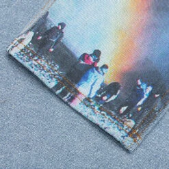 Pleasures Prelude Printed Denim Pant - Blue -Pleasures Pleasures Prelude Printed Denim Pant Blue P21W022 BLUE 12 21 2021 01 3