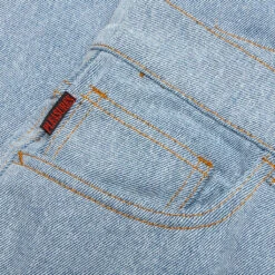 Pleasures Prelude Printed Denim Pant - Blue -Pleasures Pleasures Prelude Printed Denim Pant Blue P21W022 BLUE 12 21 2021 01 6