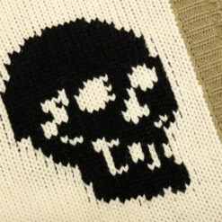 Pleasures Wisdom Zip Cardigan - Tan -Pleasures Pleasures Wisdom Zip Cardigan Tan P22F034 TAN 11 10 22 Feature VR 3