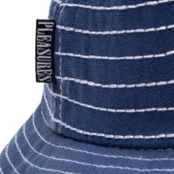 Pleasures STITCHES BUCKET HAT -Pleasures PleasuresSTITCHESBUCKETHATWASHEDBLUELXLP22SU054 5