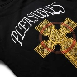 Pleasures VEGAN ZIP HOODY -Pleasures PleasuresVEGANZIPHOODYBLACKSP22SP058 5