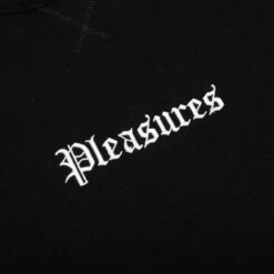 Pleasures Recipe Crewneck - Black -Pleasures Recipe Crewneck Black P23F021 BLACK 09 28 23 Feature KN 6