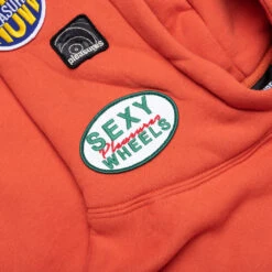 Pleasures Worms Hoodie - Rust -Pleasures Worms Hoodie Rust P23F022 RUST 09 28 23 Feature KN 4