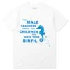 Pleasures Birth T-Shirt - White -Pleasures pleasures birth t shirt white