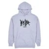 Pleasures ANGUISH HOODIE -Pleasures pleasuresANGUISHHOODIEASHGREYSP22SU041 1