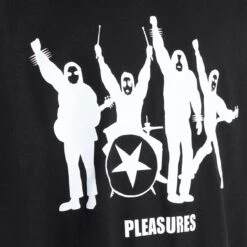 Pleasures -Pleasures pleasuresANGUISHT SHIRTBLACKSP22SU040 2
