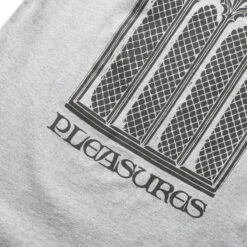 Pleasures AXE LONG SLEEVE -Pleasures pleasuresAXELONGSLEEVEHEATHERGREYMP22W061 5
