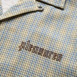 Pleasures BLESSED BUTTON DOWN -Pleasures pleasuresBLESSEDBUTTONDOWNGREENP22SU001 3
