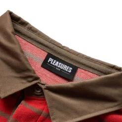 Pleasures CHAMPIONSHIP RUGBY LONG SLEEVE -Pleasures pleasuresCHAMPIONSHIPRUGBYLONGSLEEVEREDSP22F005 5