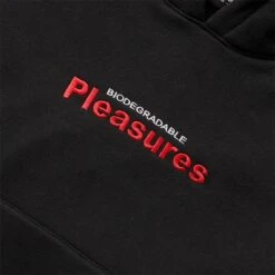 Pleasures CLEAN UP HOODIE -Pleasures pleasuresCLEANUPHOODIEBLACKSP22F006 3
