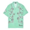Pleasures FURY BUTTON DOWN -Pleasures pleasuresFURYBUTTONDOWNGREENSP22SU007 1