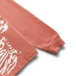 Pleasures HATED LONGSLEEVE T-SHIRT -Pleasures pleasuresHATEDLONGSLEEVEBRICKSP22W001 3