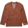 Pleasures JUICY CARDIGAN -Pleasures pleasuresJUICYCARDIGANBROWNSP22F014 1