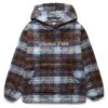 Pleasures MACHINIST PONCHO HOODY -Pleasures pleasuresMACHINISTPONCHOHOODYBROWNBLUESP22W012 1