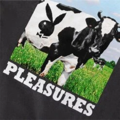Pleasures X PLAYBOY MOO T-SHIRT -Pleasures pleasuresMOOT SHIRTPEPPERSP21PB011 3