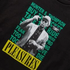 Pleasures NO SMOKING T-SHIRT -Pleasures pleasuresNOSMOKINGT SHIRTBLACKMP22W052 3