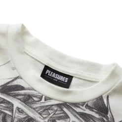 Pleasures RELEASE T SHIRT -Pleasures pleasuresRELEASETSHIRTWHITESP22W004 3