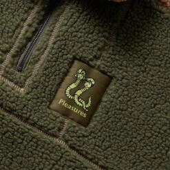 Pleasures REWIND QUARTER ZIP -Pleasures pleasuresREWINDQUARTERZIPGREENSP22F021 3
