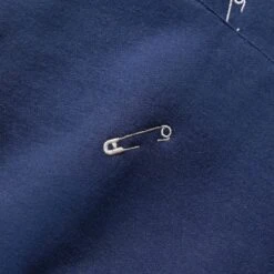 Pleasures SAFETY PIN HOODIE -Pleasures pleasuresSAFETYPINHOODIENAVYSP22W018 4