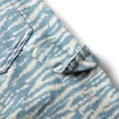 Pleasures SATURN DENIM SHORTS -Pleasures pleasuresSATURNDENIMSHORTSBLUEP22SU014 4