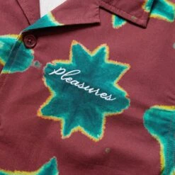 Pleasures SULFUR SS BUTTON DOWN -Pleasures pleasuresSULFURSSBUTTONDOWNREDSP22F025 3