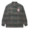 Pleasures SURFING FLANNEL 1 Pleasures SURFING FLANNEL -Pleasures pleasuresSURFINGFLANNELGREENMP22F027 1
