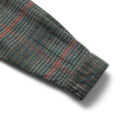 Pleasures SURFING FLANNEL -Pleasures pleasuresSURFINGFLANNELGREENMP22F027 5