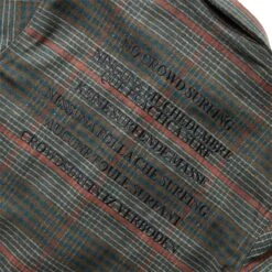 Pleasures SURFING FLANNEL -Pleasures pleasuresSURFINGFLANNELGREENMP22F027 6