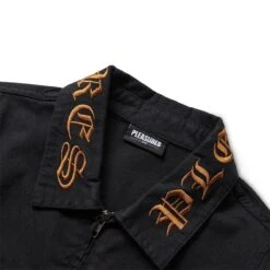 Pleasures TEMPER WORK JACKET -Pleasures pleasuresTEMPERWORKJACKETBLACKSP22F029 3