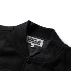 Pleasures UNKLE VARSITY -Pleasures pleasuresUNKLEVARSITYBLACKMP22U012 BLACK 5