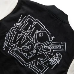 Pleasures UNKLE VARSITY -Pleasures pleasuresUNKLEVARSITYBLACKMP22U012 BLACK 7