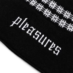 Pleasures WIRE JACQUARD BEANIE -Pleasures pleasuresWIREJACQUARDBEANIEBLACKOSP22F065 3