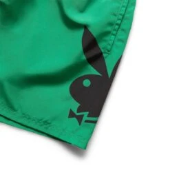 Pleasures X PLAYBOY COLLIDE SHORT -Pleasures pleasuresXPLAYBOYCOLLIDESHORTGREENSP22PB035 GREEN 3