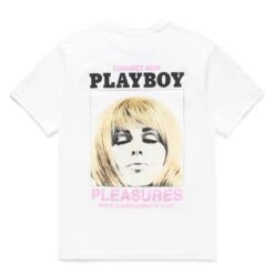 Pleasures -Pleasures pleasuresXPLAYBOYCONNECTT SHIRTWHITESP22PB044 WHITE 2