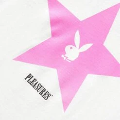 Pleasures X PLAYBOY CONNECT T-SHIRT -Pleasures pleasuresXPLAYBOYCONNECTT SHIRTWHITESP22PB044 WHITE 3