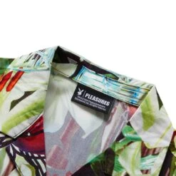 Pleasures X PLAYBOY TASTE BUTTON DOWN -Pleasures pleasuresXPLAYBOYTASTEBUTTONDOWNBLUESP22PB025 BLUE 3