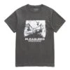 Pleasures X PLAYBOY TOUGH WASHED T-SHIRT -Pleasures pleasuresXPLAYBOYTOUGHWASHEDT SHIRTBLACKSP22PB040 BLACK 1